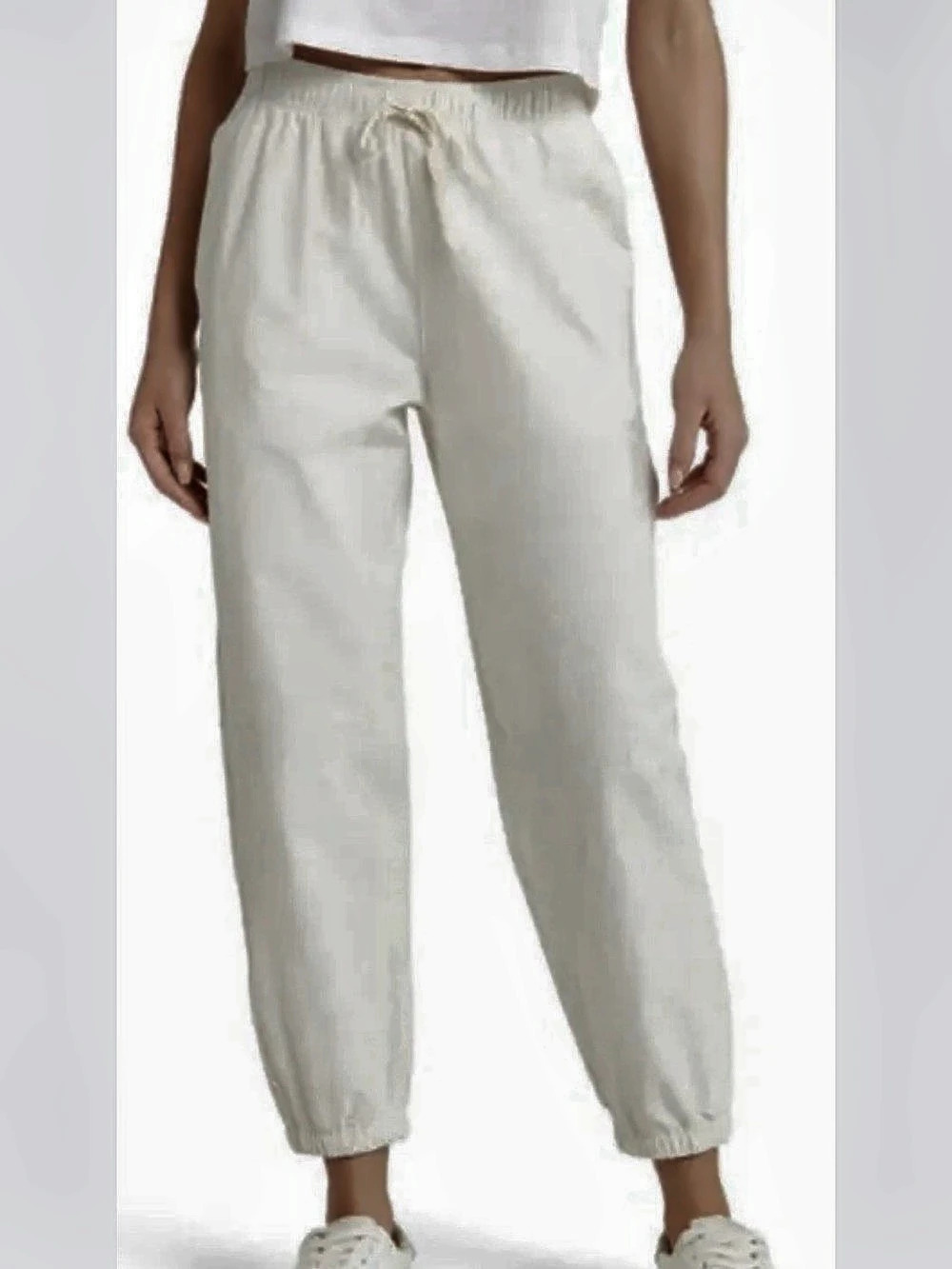 NEW Outdoor Voices Rectrek Joggers in Bone size M